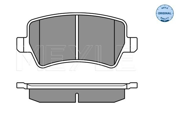 Brake Pad Set, disc brake-1