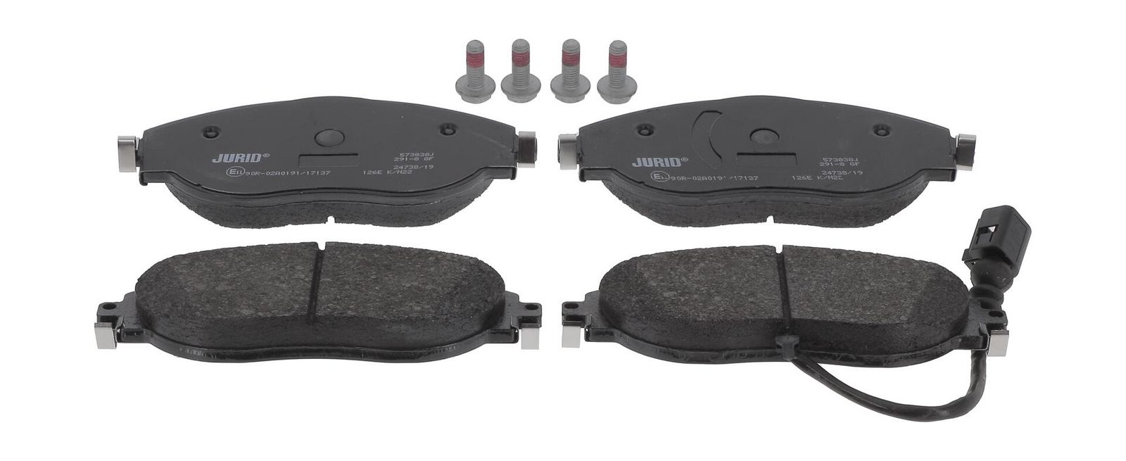 JURID 573838J Brake pad set, disc brake