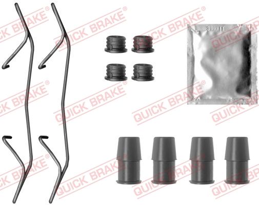 QUICK BRAKE 109-0075 Accessory kit, disc brake pad