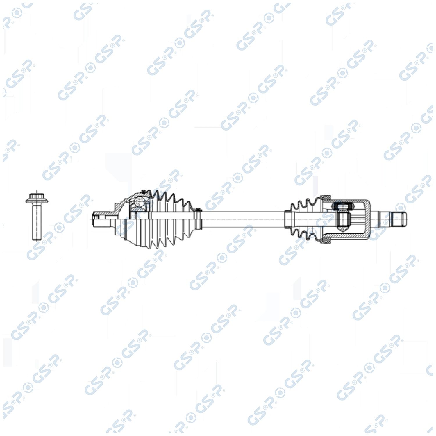 GSP 261111OL Drive shaft