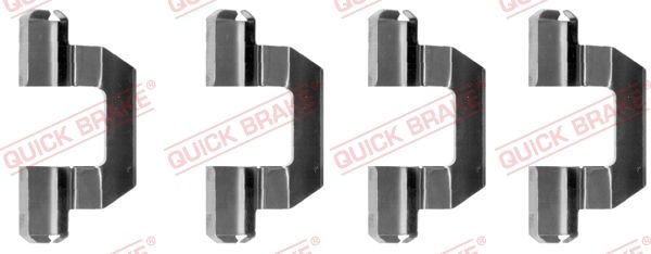 QUICK BRAKE 109-1077 Accessory kit, disc brake pad