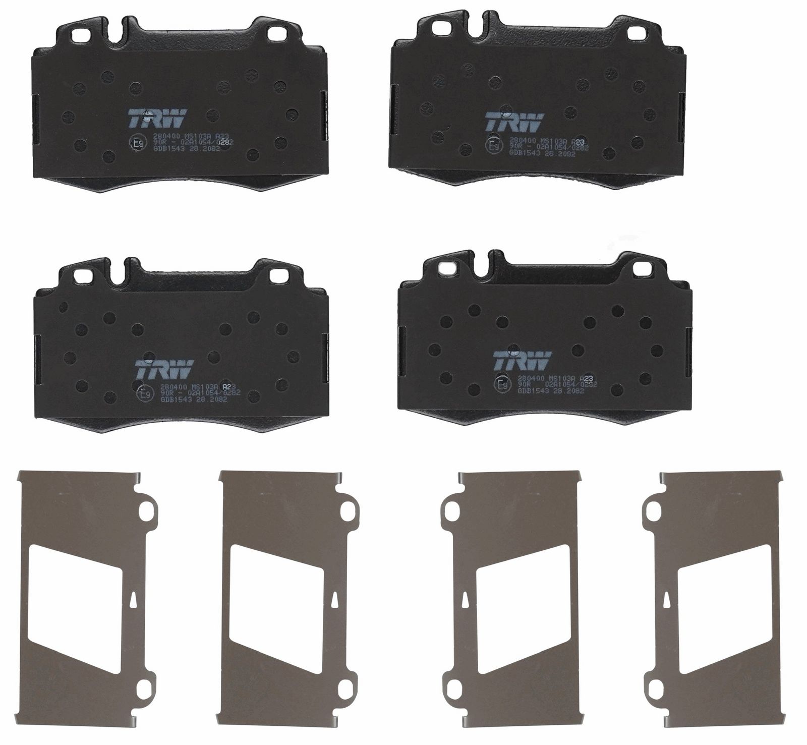 Brake Pad Set, disc brake-1