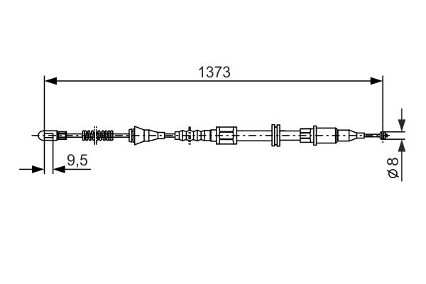 Cable Pull, parking brake-4