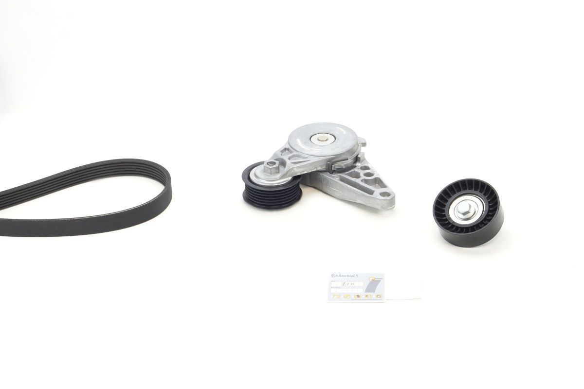 CONTINENTAL CTAM 6PK1538K3 V-ribbed belt set