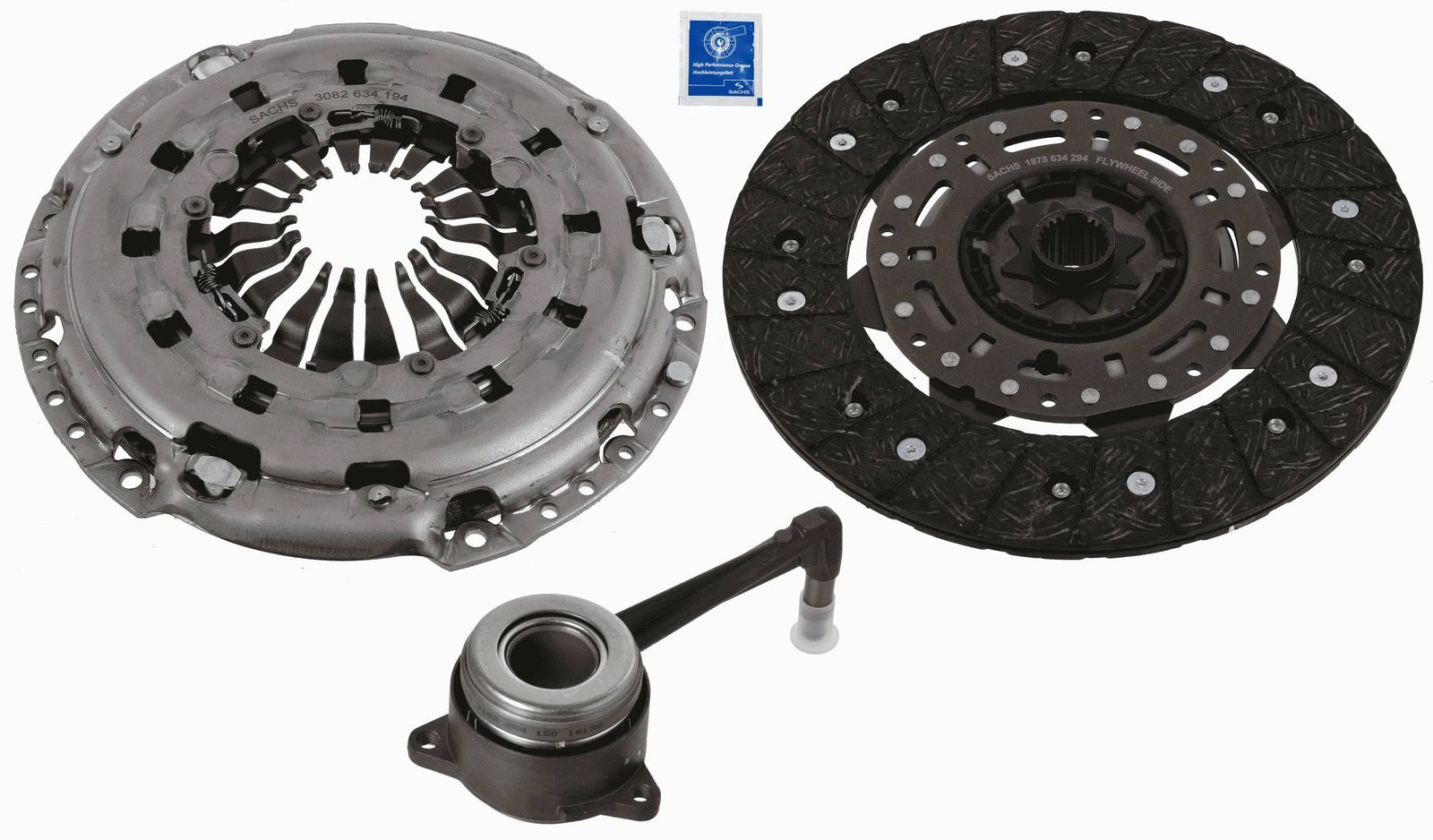 SACHS 3000 990 625 Clutch kit