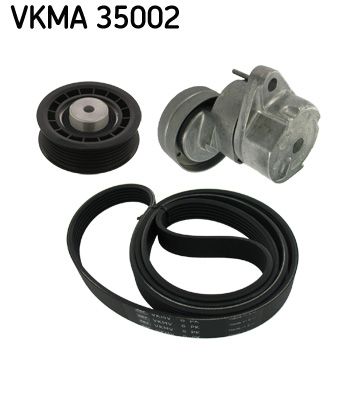 SKF VERTEVO VKMA 35002 V-ribbed belt set