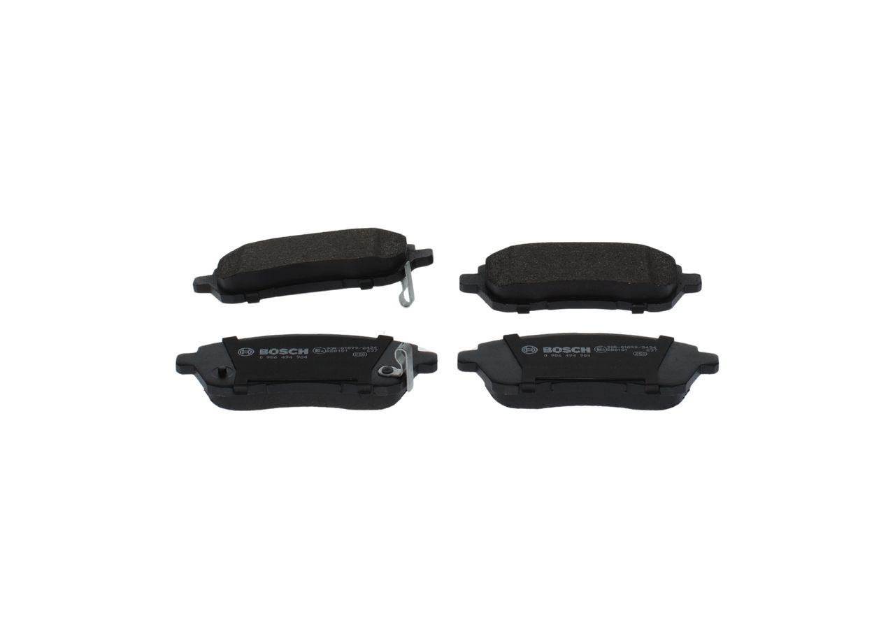 BOSCH 0 986 494 904 Brake pad set, disc brake