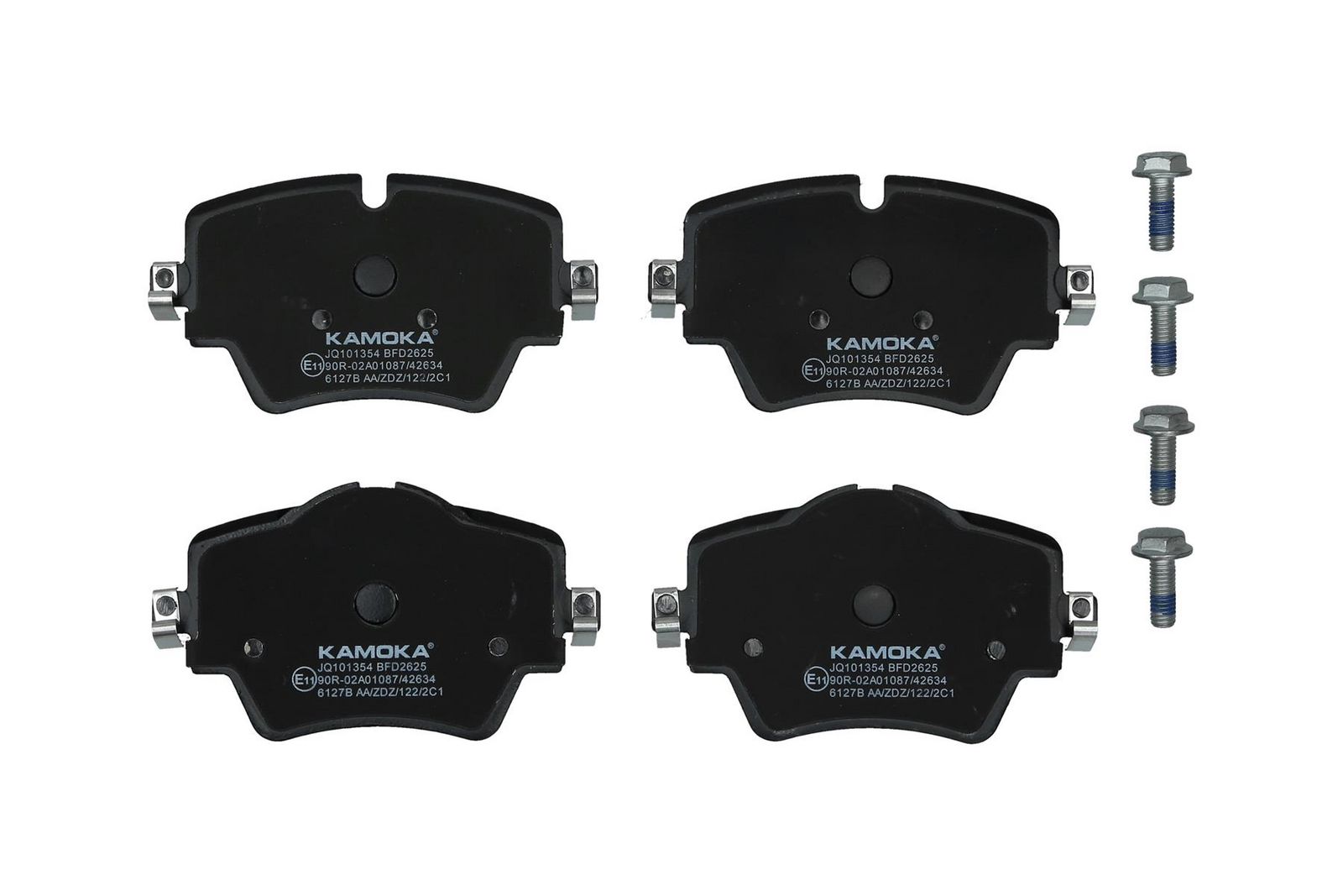 KAMOKA JQ101354 Brake pad set, disc brake