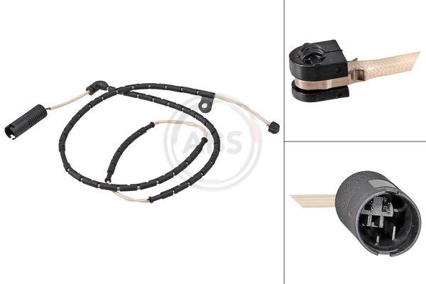 įspėjimo kontaktas, stabdžių trinkelių susidėvėjimas