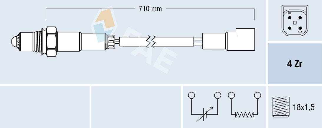 FAE 77169 Oxygen sensor