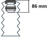 KYB 910359 Dust protection kit, shock absorber