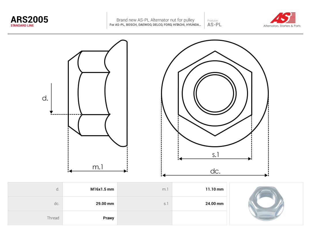 Repair Set, alternator-1