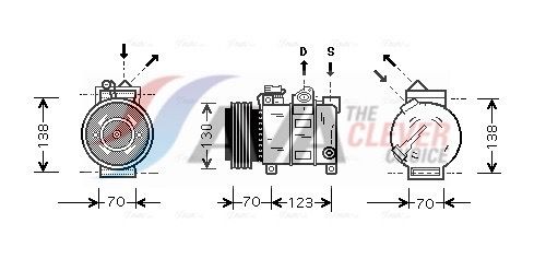 Compressor, air conditioning