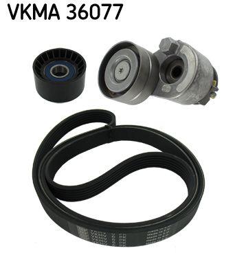 SKF VKMA 36077 V-ribbed belt set