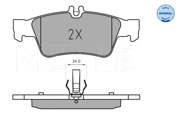 Brake Pad Set, disc brake-1