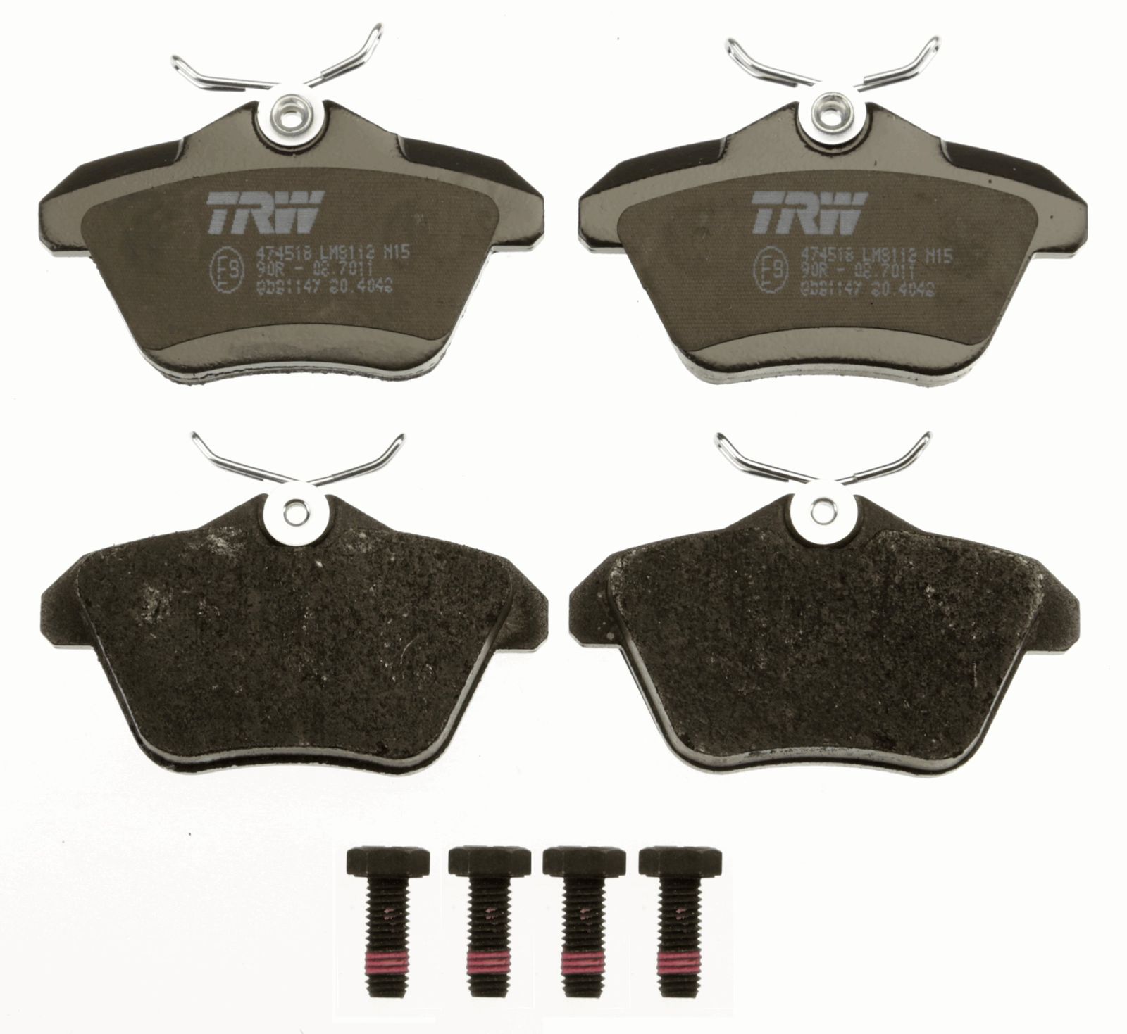 Brake Pad Set, disc brake-1