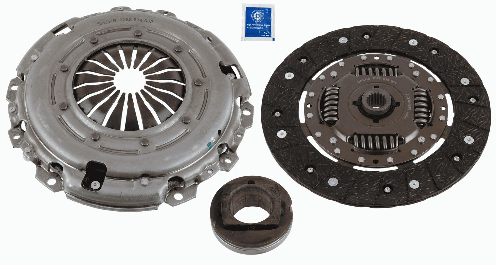 SACHS 3000 951 619 Clutch kit