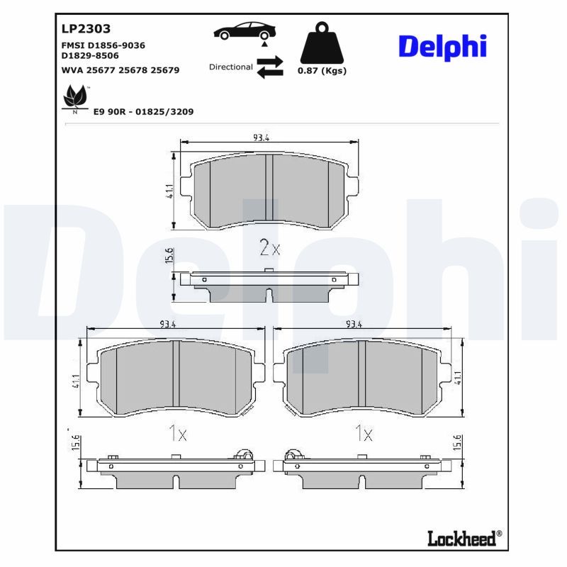 Brake Pad Set, disc brake-2