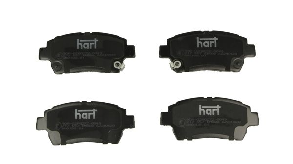 HART 217 557 Brake pad set, disc brake