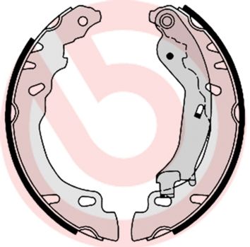 BREMBO S 23 529 Stabdžių trinkelių komplektas