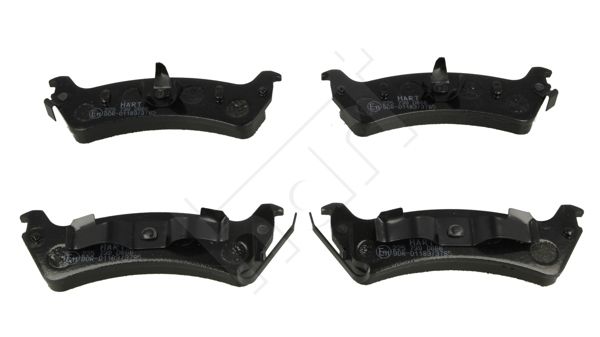 HART 225 739 Stabdžių trinkelių rinkinys, diskinis stabdys