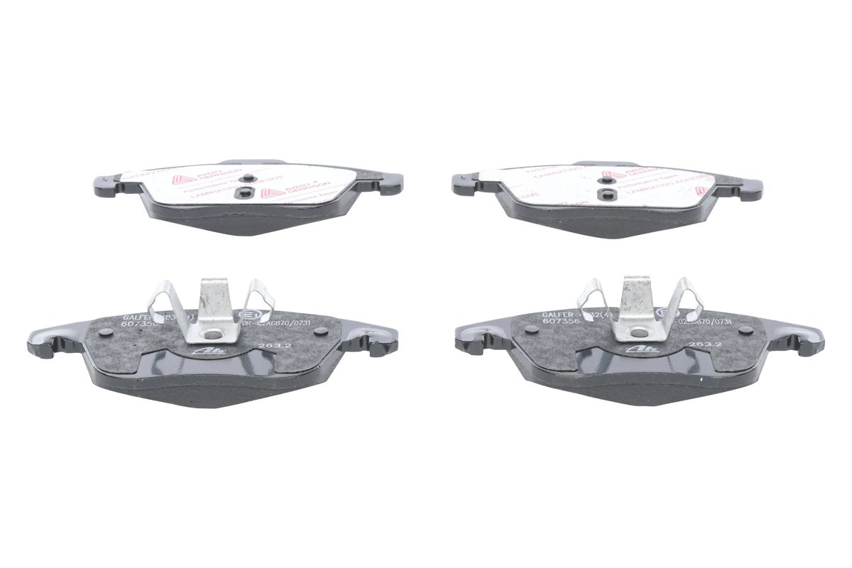 stabdžių trinkelių rinkinys, diskinis stabdys-1