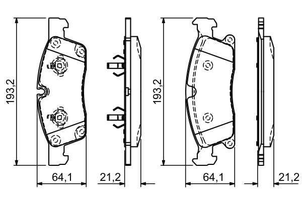 Brake Pad Set, disc brake-7