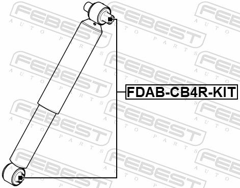 Mounting Kit, shock absorber-1