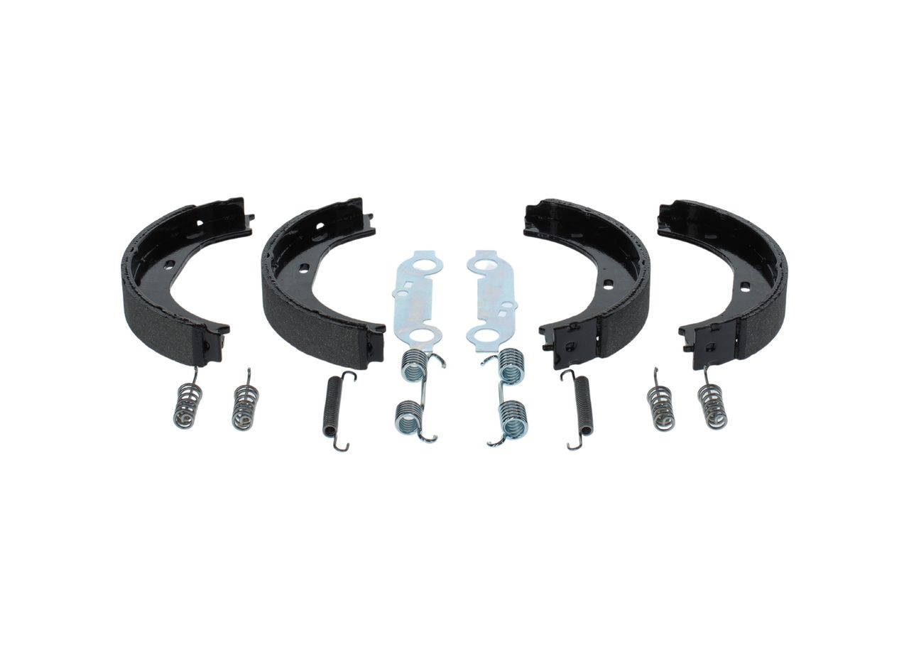 BOSCH 0 986 487 542 Brake shoe set, parking brake