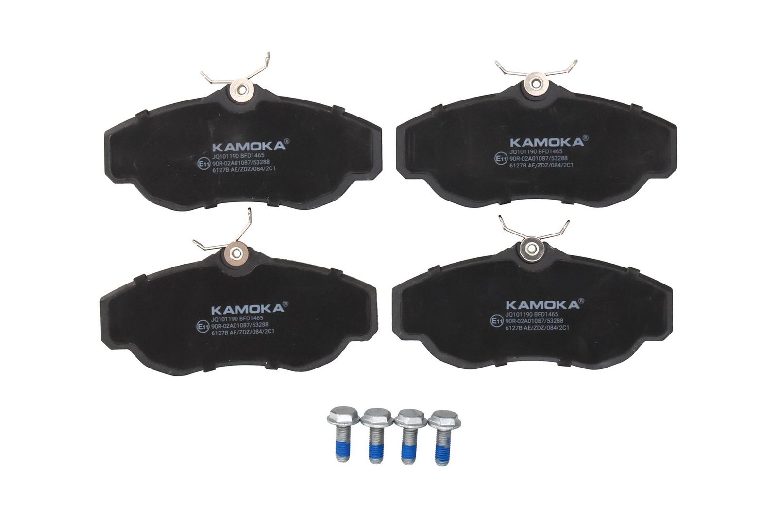 KAMOKA JQ101190 Brake pad set, disc brake