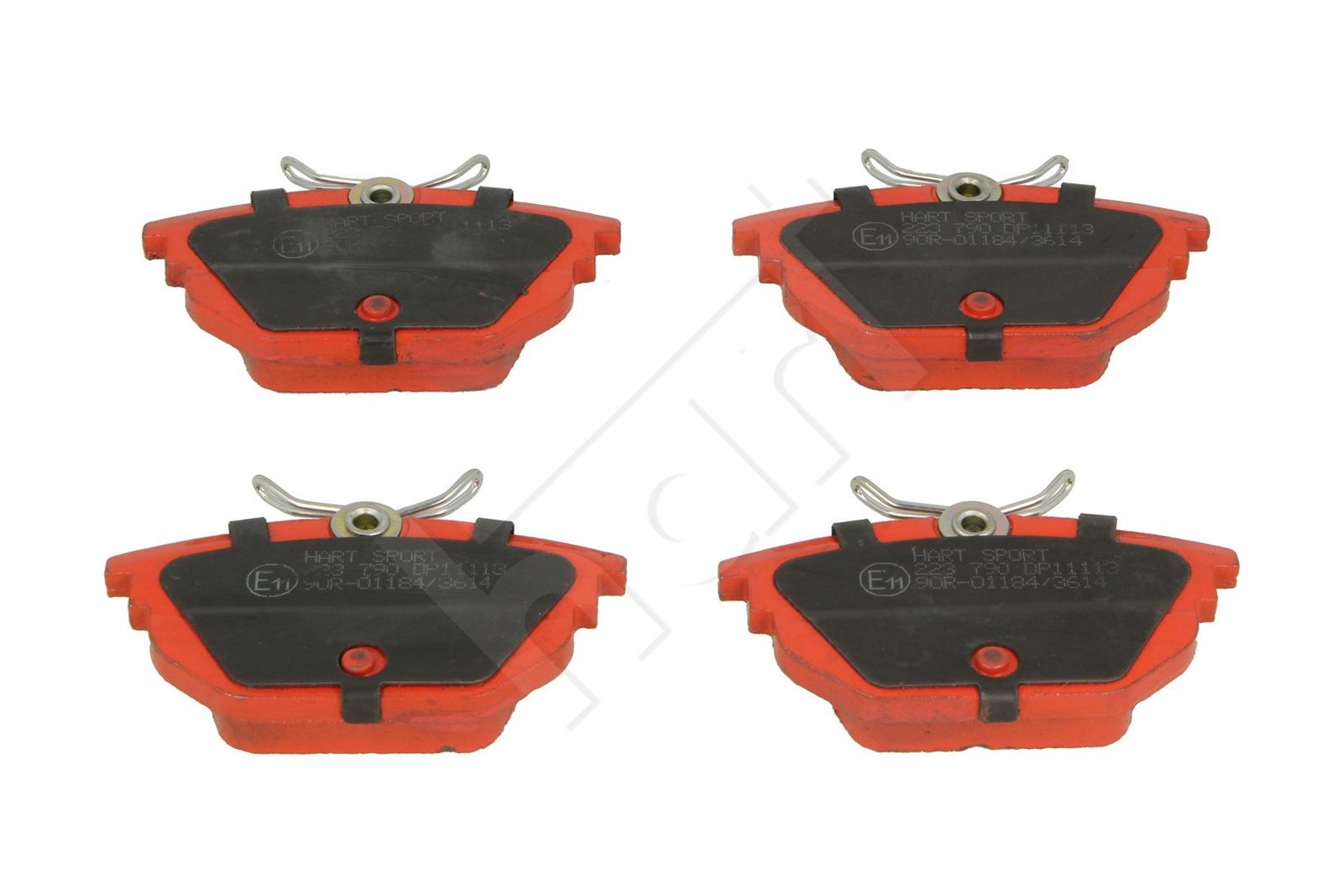 HART 223 790 Brake pad set, disc brake