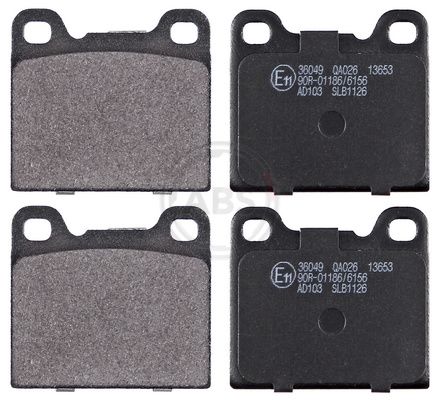 A.B.S. 36049 Brake pad set, disc brake