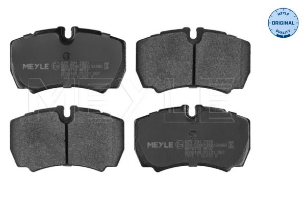 MEYLE 025 291 2320 Brake pad set, disc brake