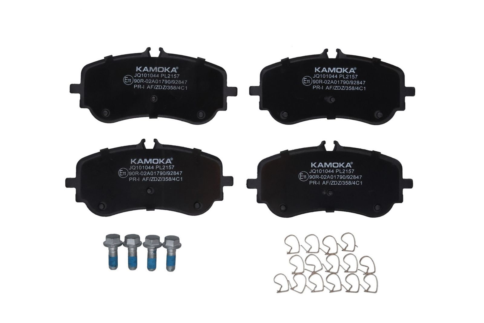 KAMOKA JQ101044 Brake pad set, disc brake