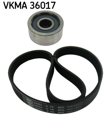 SKF VERTEVO VKMA 36017 V-ribbed belt set