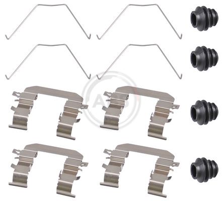 A.B.S. 0131Q Accessory kit, disc brake pad