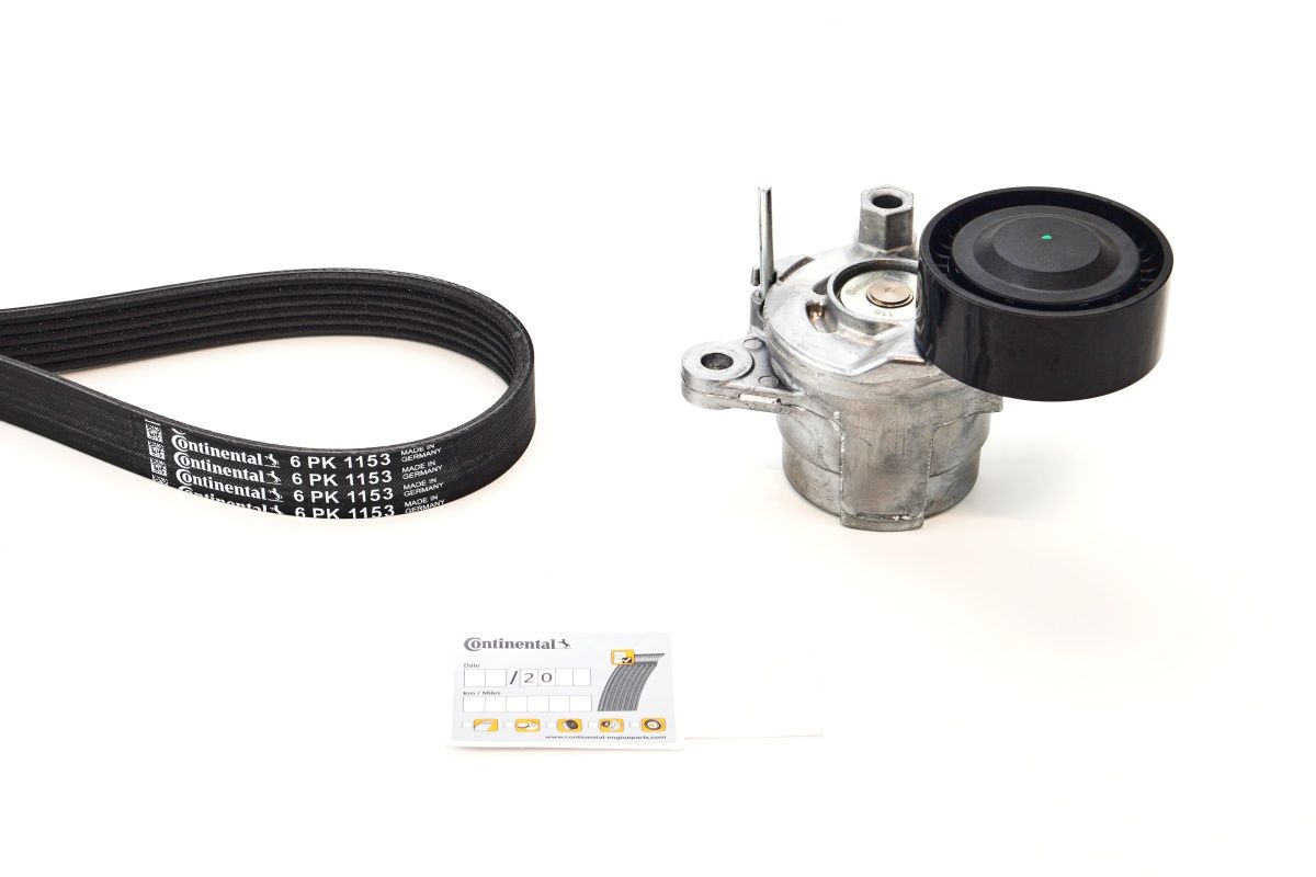 CONTINENTAL CTAM 6PK1153K7 V-ribbed belt set