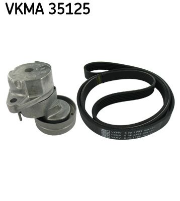 SKF VERTEVO VKMA 35125 V-ribbed belt set