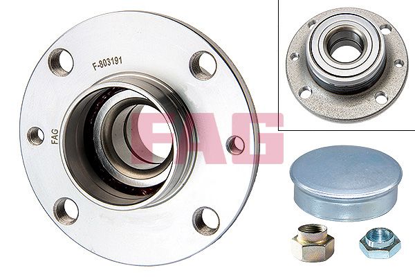 SCHAEFFLER FAG 713 6902 40 Rato guolio komplektas