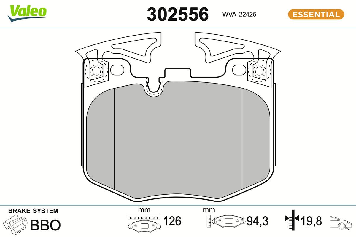 Brake Pad Set, disc brake-main