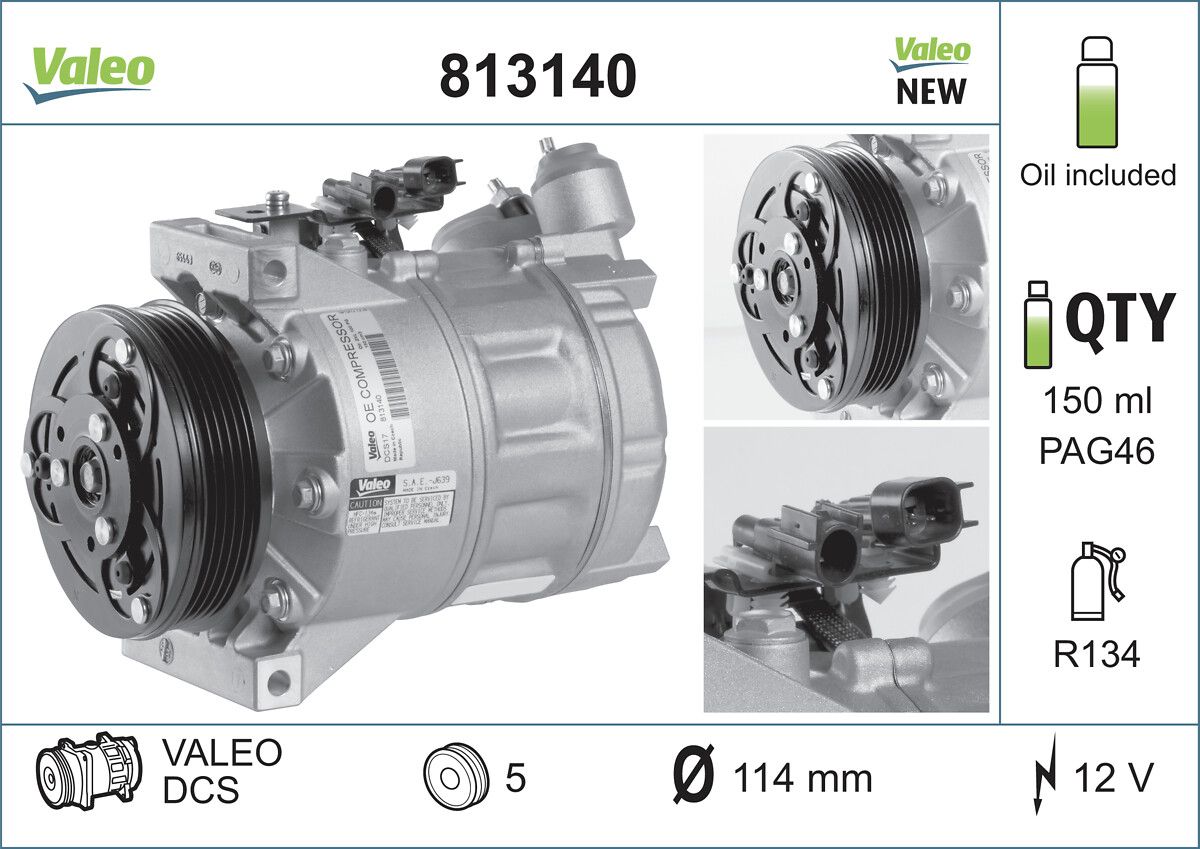 Compressor, air conditioning