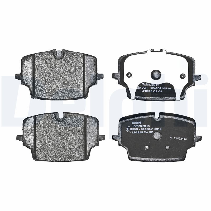 DELPHI LP3925 Brake pad set, disc brake
