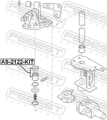 Repair Kit, gear shift lever-1