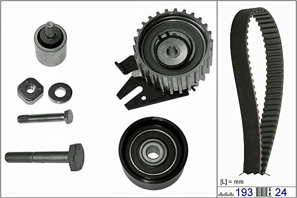 HEPU 20-1820 Timing belt kit