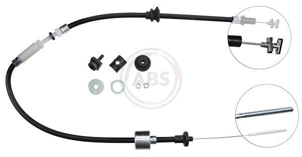 A.B.S. K26510 Cable pull, clutch control
