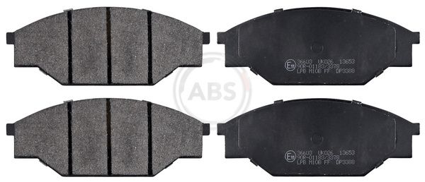 A.B.S. 36603 Brake pad set, disc brake