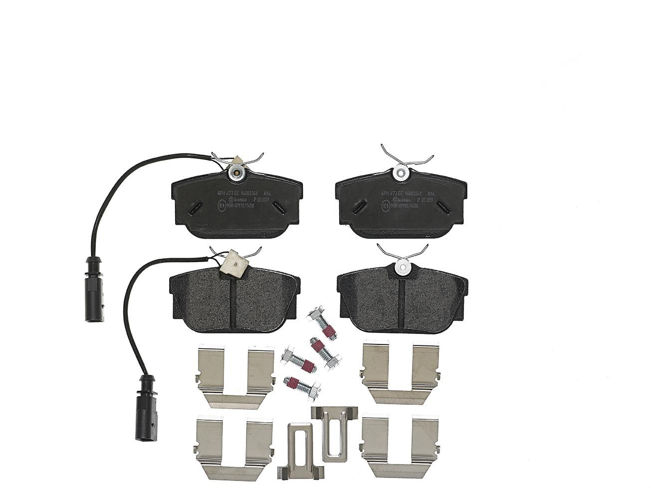 BREMBO P 85 059 Brake pad set, disc brake