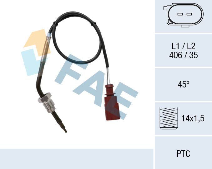 FAE 68049 Sensor, exhaust gas temperature