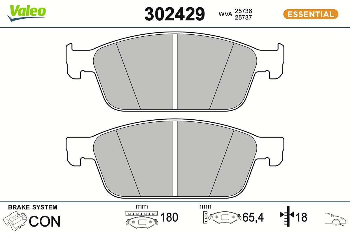 Brake Pad Set, disc brake-main