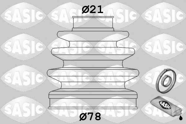 SASIC 1906013 Bellow kit, drive shaft
